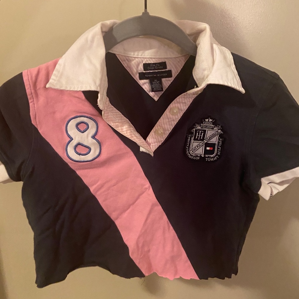 Y2K Tommy Hilfiger Crop Top